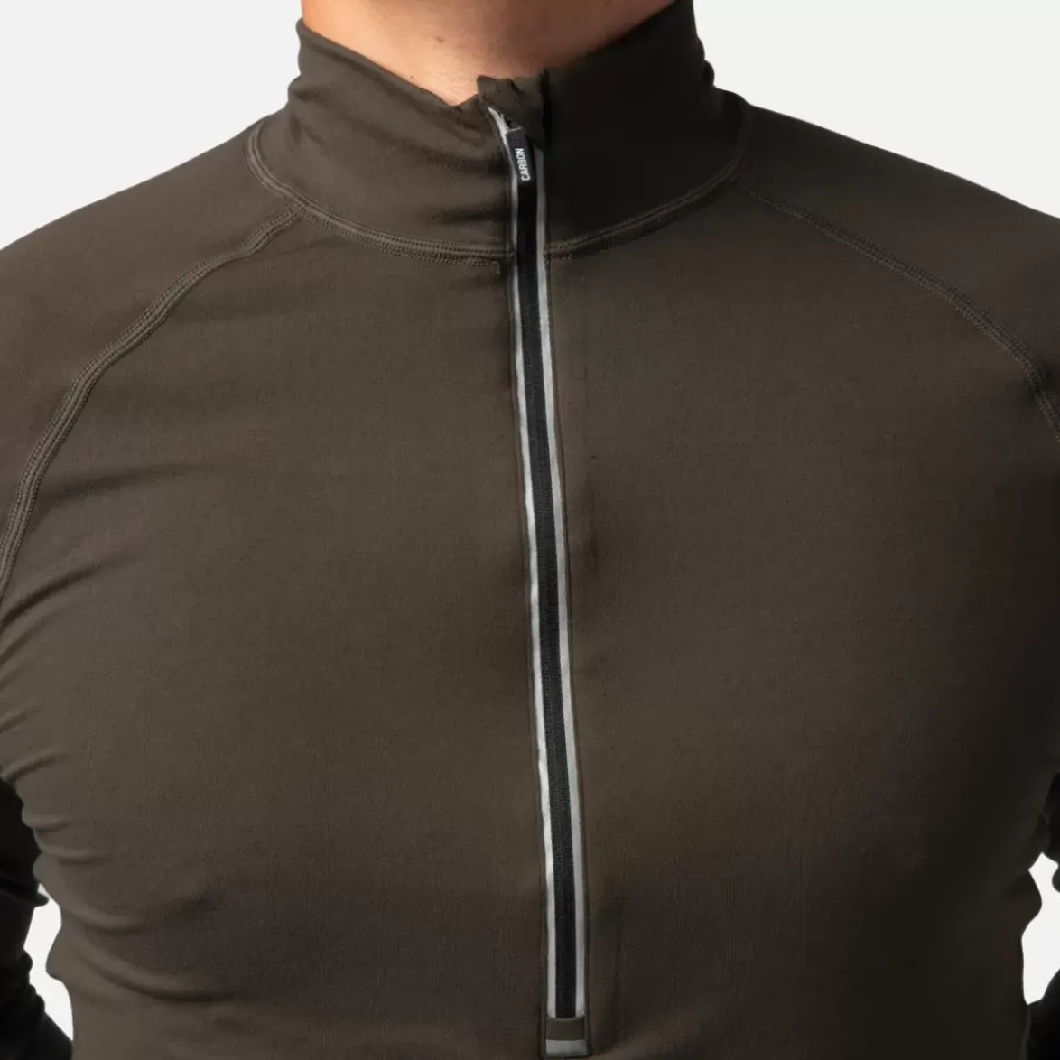 Bodyfit Zip Neck