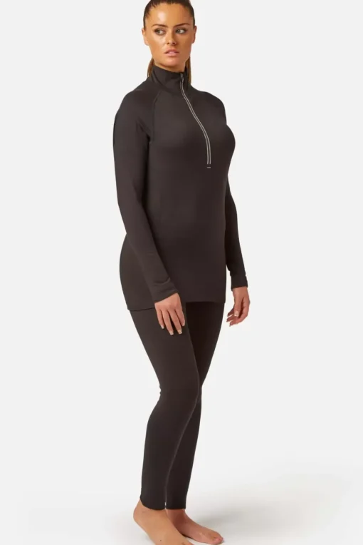 Women * Base Layers>Carbondri Cozy Zip Neck