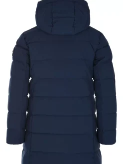 Confetti Longline Faux Down Jacket