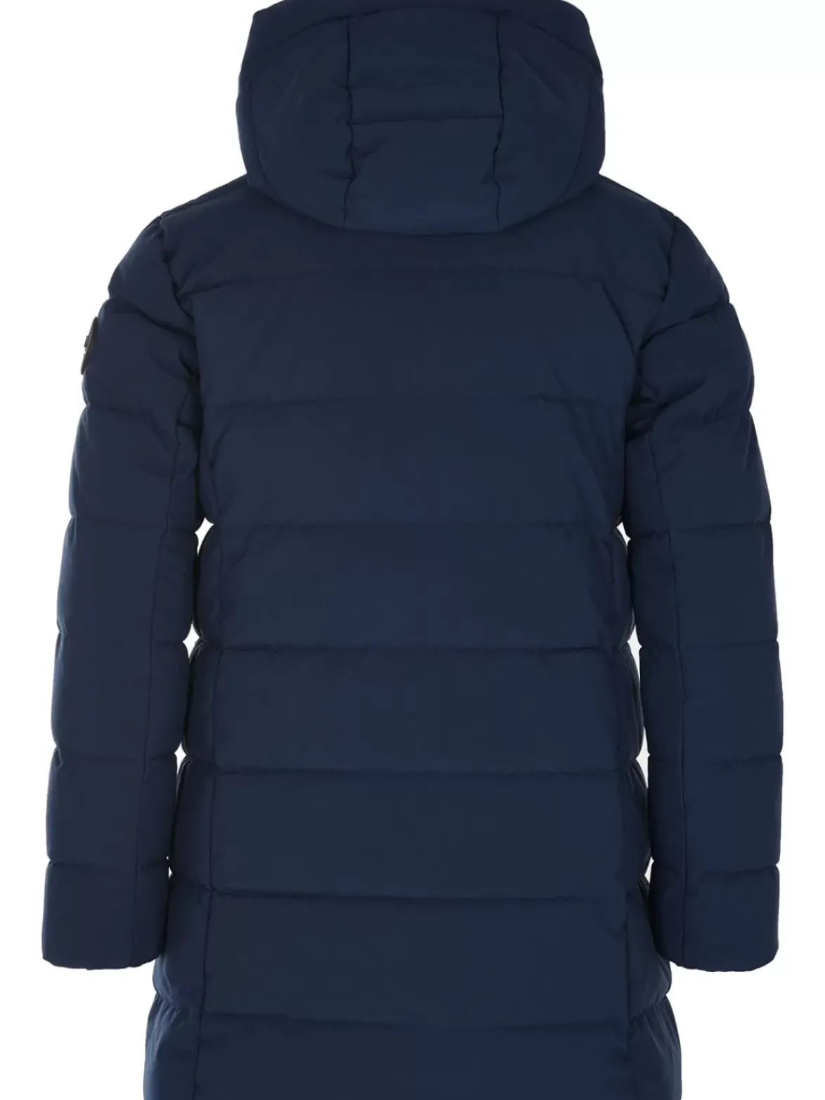 Confetti Longline Faux Down Jacket