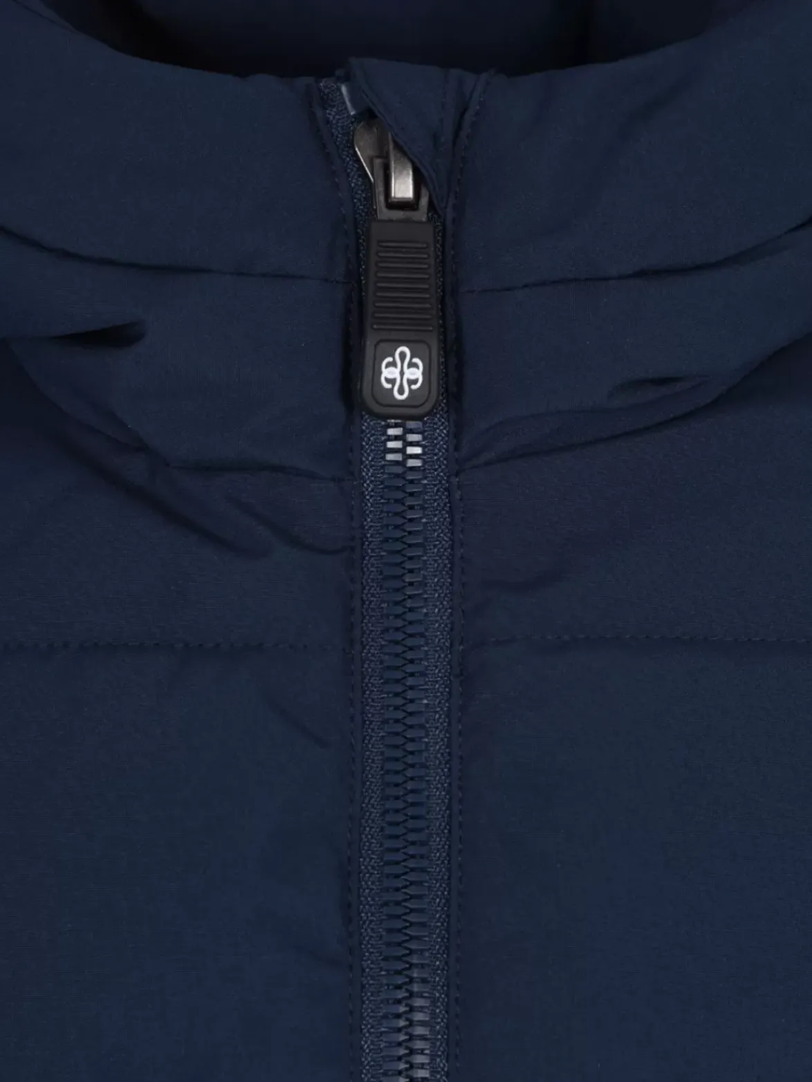 Confetti Longline Faux Down Jacket