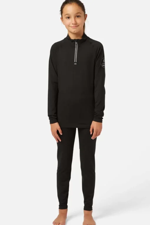 Kids * Base Layers>Cozy Zip Neck
