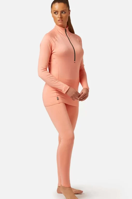 Women * Base Layers>Cozy Zip Neck