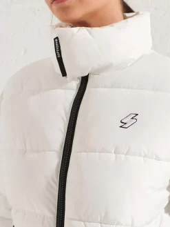 Superdry Longline Sports Puffer