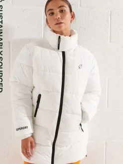 Superdry Longline Sports Puffer