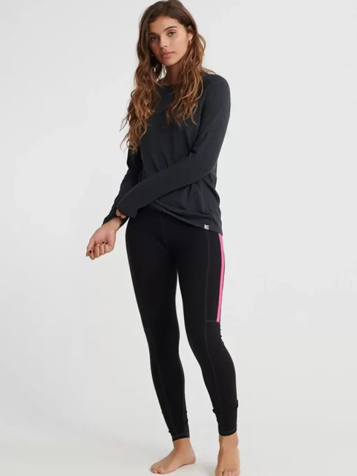 Women Superdry Base Layers>Merino Baselayer Crew