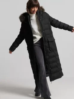 Women Superdry Insulated & Down Fill Jackets>Mf Expedition Long Line Parka