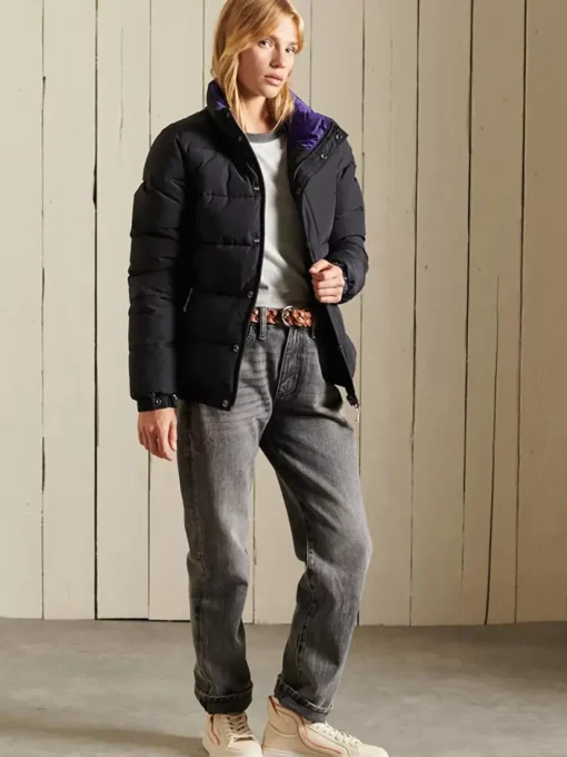 Women Superdry Insulated & Down Fill Jackets>Source Retro Puffer