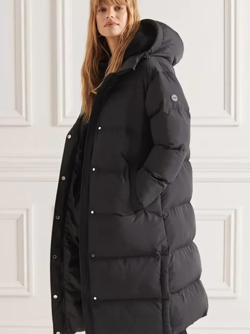 Women Superdry Insulated & Down Fill Jackets>Studios Longline Duvet Coat