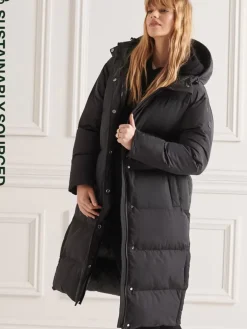 Women Superdry Insulated & Down Fill Jackets></noscript>Studios Longline Duvet Coat