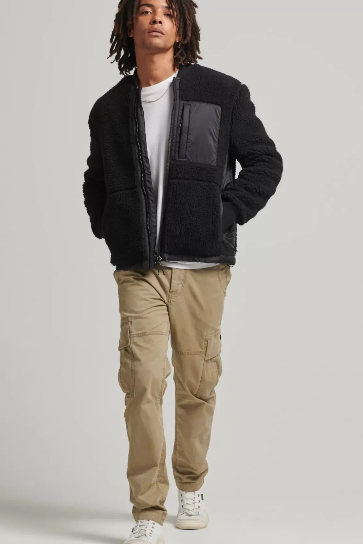 Superdry Vintage Sherpa Zip Thru