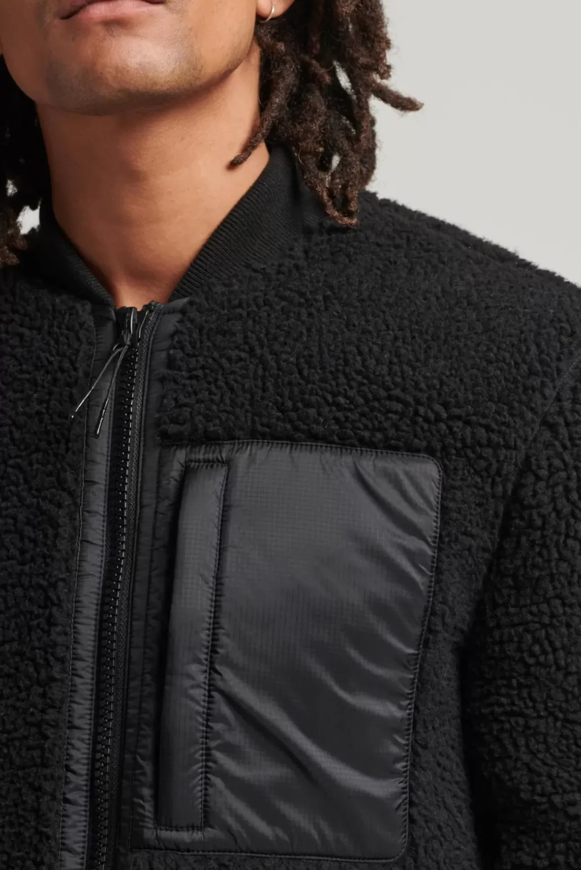 Superdry Vintage Sherpa Zip Thru