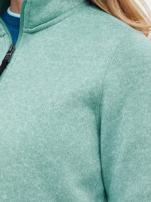 Women Tog24 Fleeces>Pearson Knitlook Fleece Zipneck