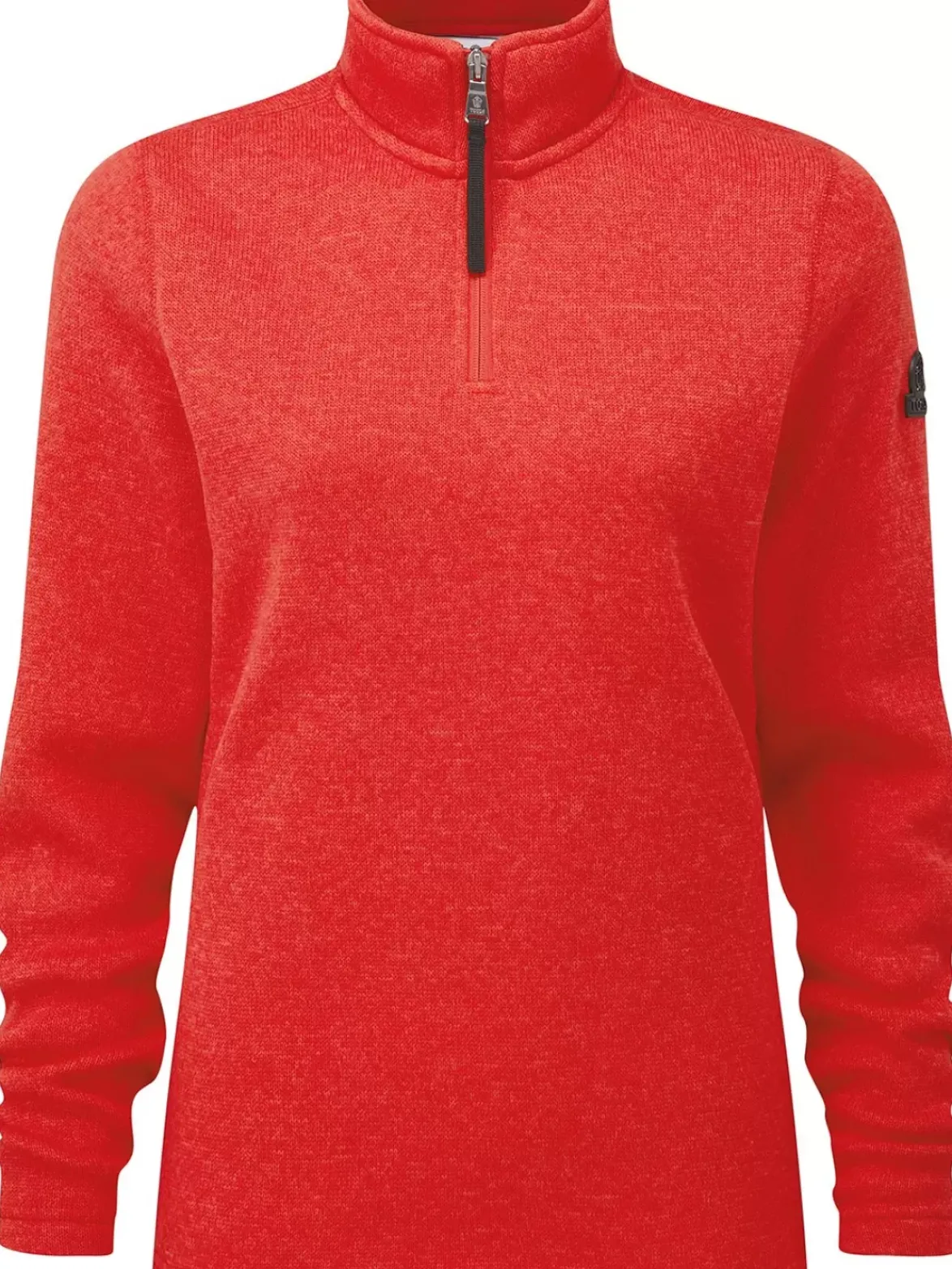 Tog24 Pearson Knitlook Fleece Zipneck