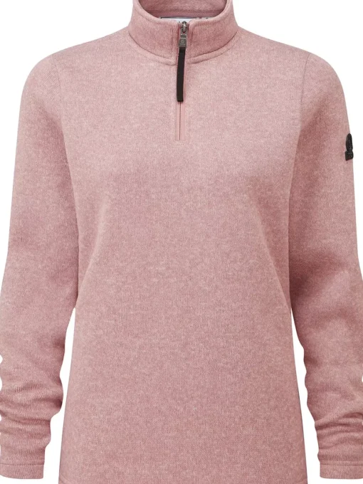 Women Tog24 Fleeces>Pearson Knitlook Fleece Zipneck