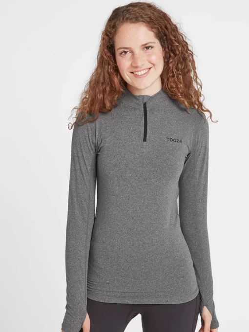 Women Tog24 Base Layers>Snowdon Thermal Zip Neck