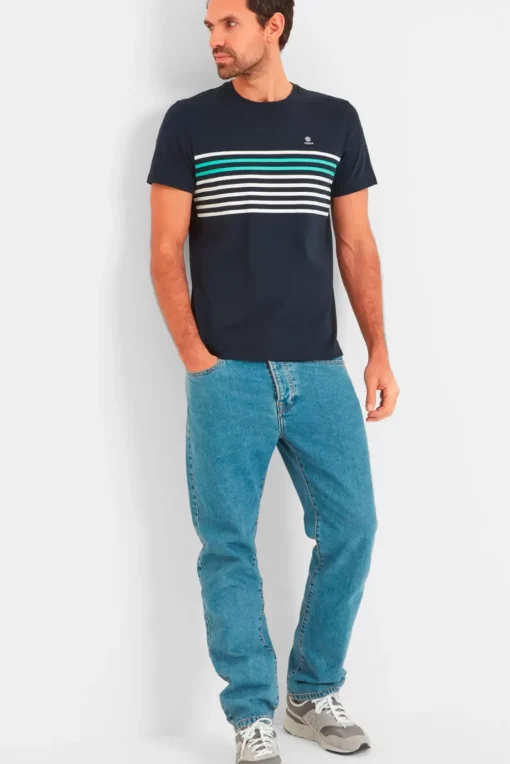 Men Tog24 T-Shirts>Waresley Stripe T-Shirt