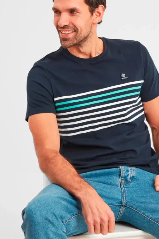 Men Tog24 T-Shirts>Waresley Stripe T-Shirt